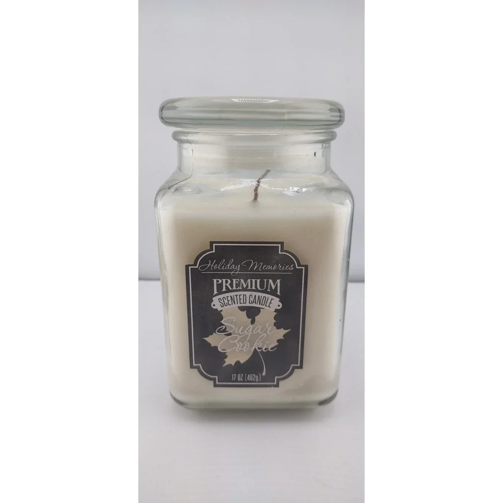 Sugar Cookie Candle Smells Amazing! Premium Large Jar 17 oz.